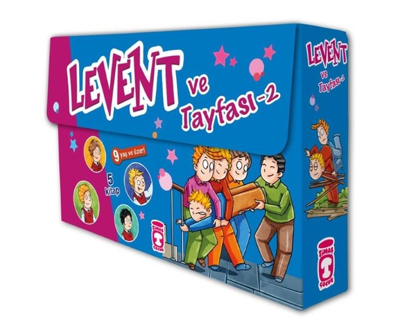 Levent ve Tayfası-2 Set 5 Kitap Takım