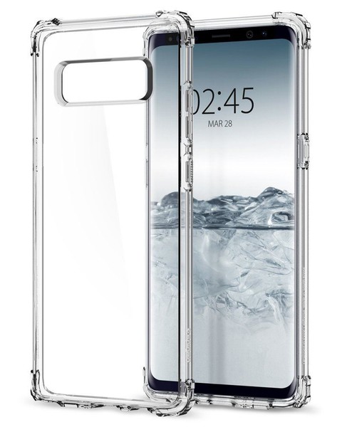 Spigen Galaxy Note 8 Kılıf Crystal Shell - Şeffaf