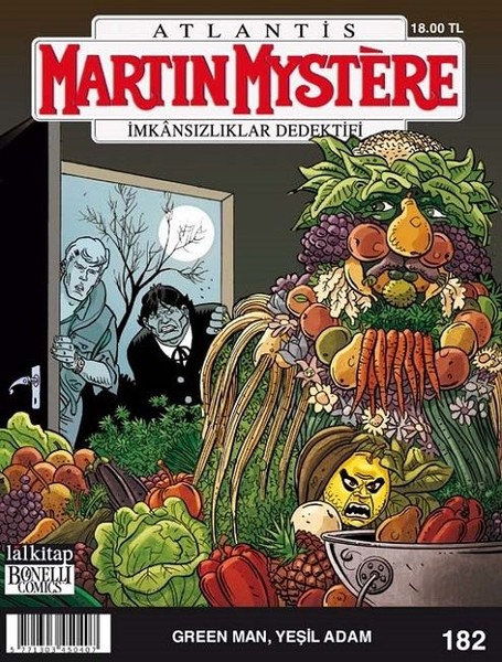 Martin Mystere sayı 182: Green Man Yeşil Adam