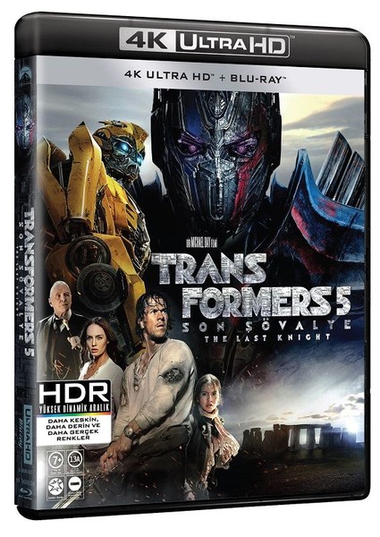 Transformers 5:Son Şövalye 4K BD