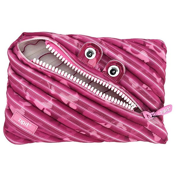 Zipit Camo Pouch Pink Camouflage