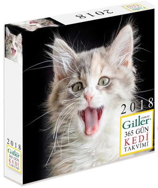 Giller Kedi MasaTakvimi 365Gün 2018 D&amp;R Kültür, Sanat ve Eğlence