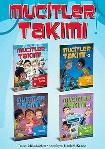 Mucitler Takımı Seti-4 Kitap Takım