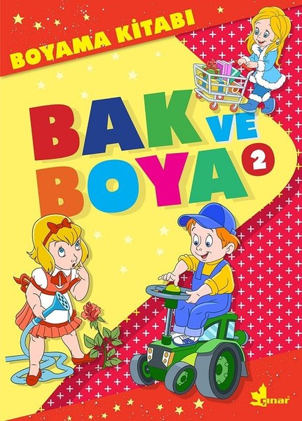 Bak ve Boya 2-Boyama Kitabı