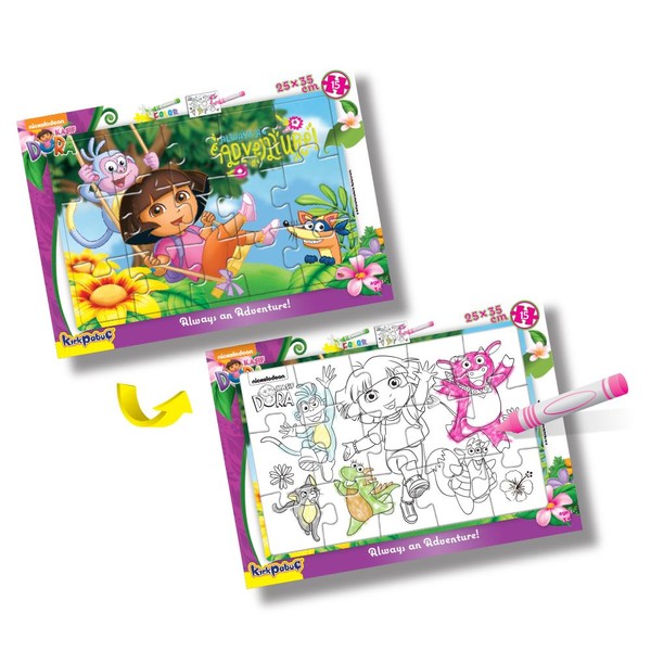 KırkPabuç Puzzle - Dora Always An Adventure 15 Parça