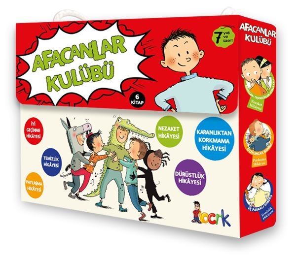 Afacanlar Kulübü Seti-6 Kitap Takım