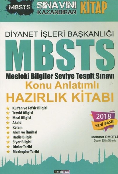 2018 MBSTS Konu Anlatımlı Hazırlık Kitabı