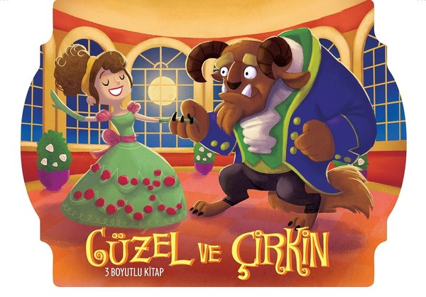 Güzel ve Çirkin-3 Boyutlu Kitap
