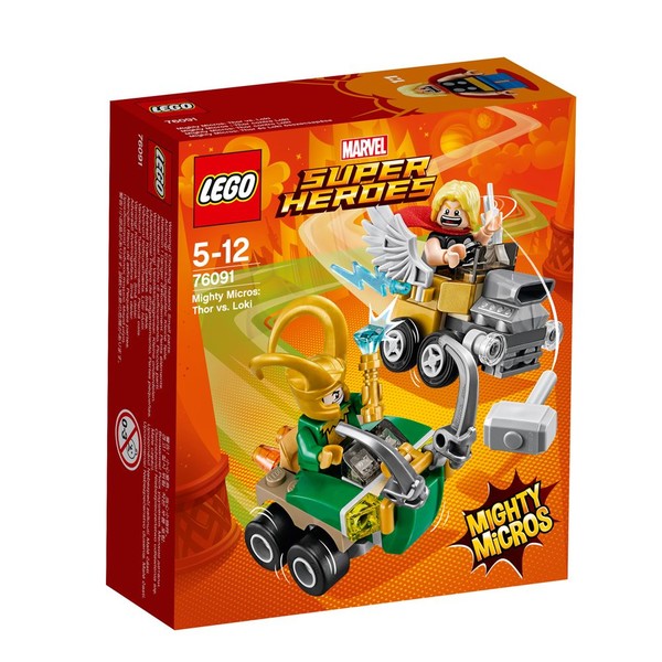 Lego Super Heroes Mighty Micros: Thor Loki'ye Karşı 76091