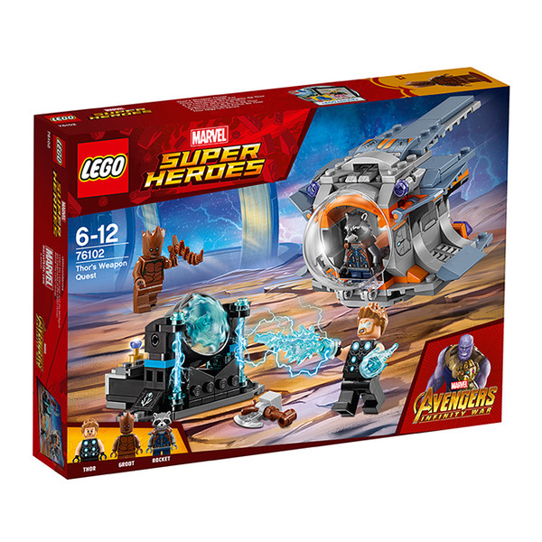 Lego Super Heroes Thor'un Silah Arayışı