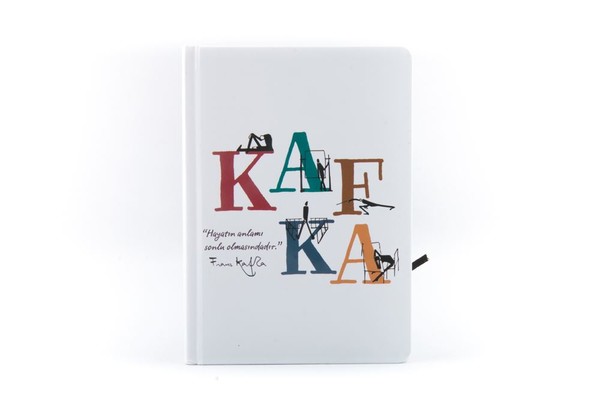 CanDükkan 12x16 cm 120 Yaprak Kafka Defter