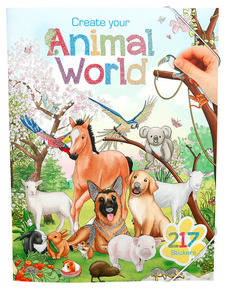 Top Model 5353 Animal World Boyama Kitabı