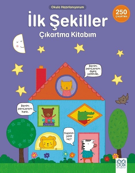 İlk Şekiller Çıkartma Kitabım-Okula