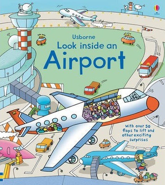 Look Inside an Airport (Usborne Look Inside) (Look Inside Board Books)