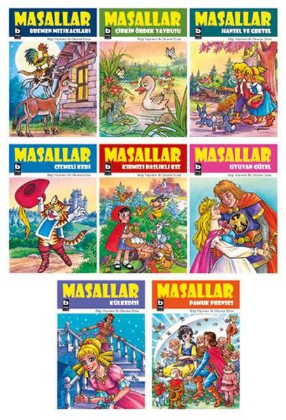 Masallar - 8 Kitap Takım