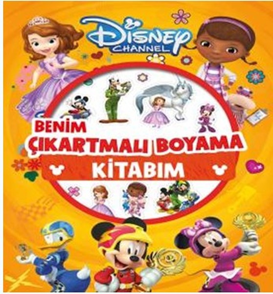 Disney Channel Benim Çıkartmalı Boyama Kitabım