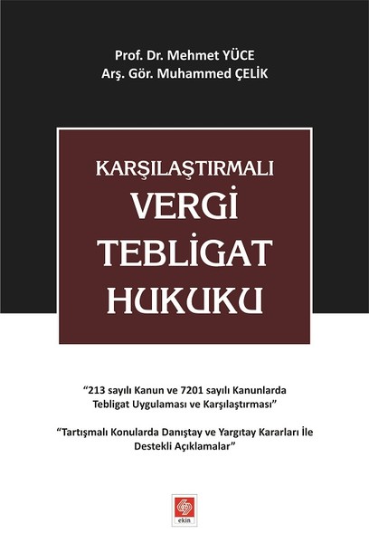 Karşılaştırmalı Vergi Tebligat Hukuku