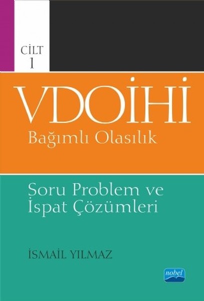 Cilt 1 VDOİHİ Bağımlı Olasılık-Soru Problem ve ...