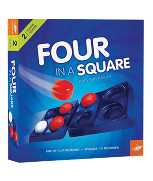 Four 1. Foursquare game. Square in the four.