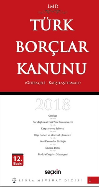 LMD-Türk Borçlar Kanunu 2018