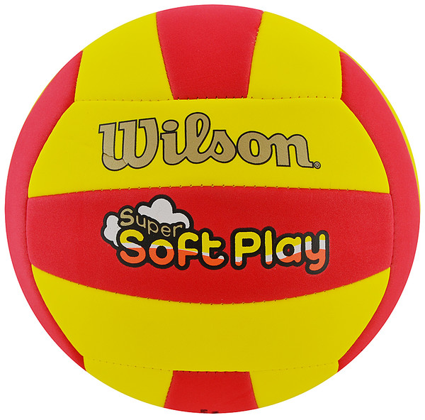 Wılson Super Soft Play Voleybol Topu Sarı-Kırmızı