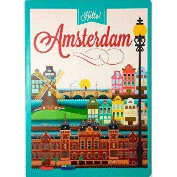Deff.Cont.I Love Travell./Amsterdam 80 Yp. Çizgili