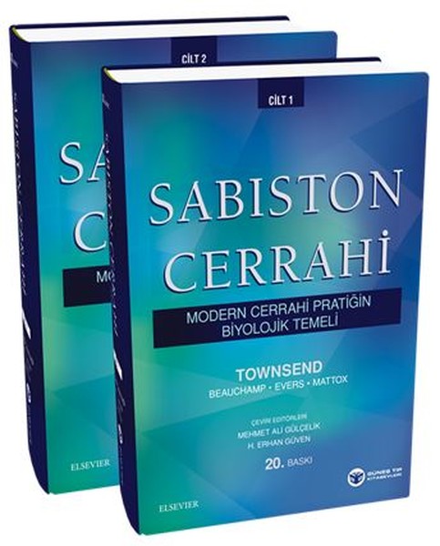 Sabiston Cerrahi-Modern Cerrahi Pratiğin Biyolojik Temeli 2 Cilt Takım