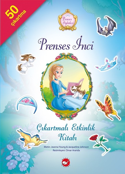 Prenses İnci-Prenses Öyküleri Çıkartmalı Etkinlik Kitabı