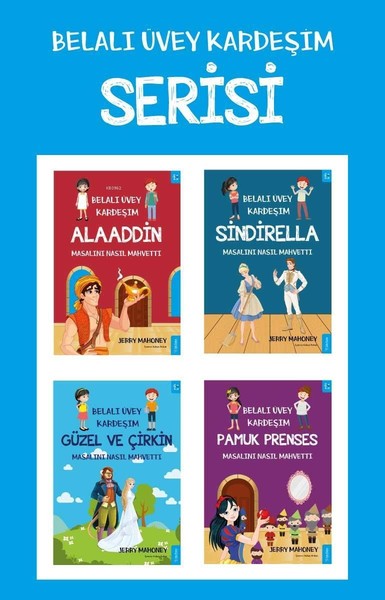 Belalı Üvey Kardeşlerim Serisi-4 Kitap Takım