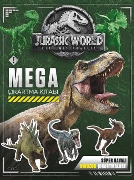 Jurassic World-Mega Çıkartma Kitabı