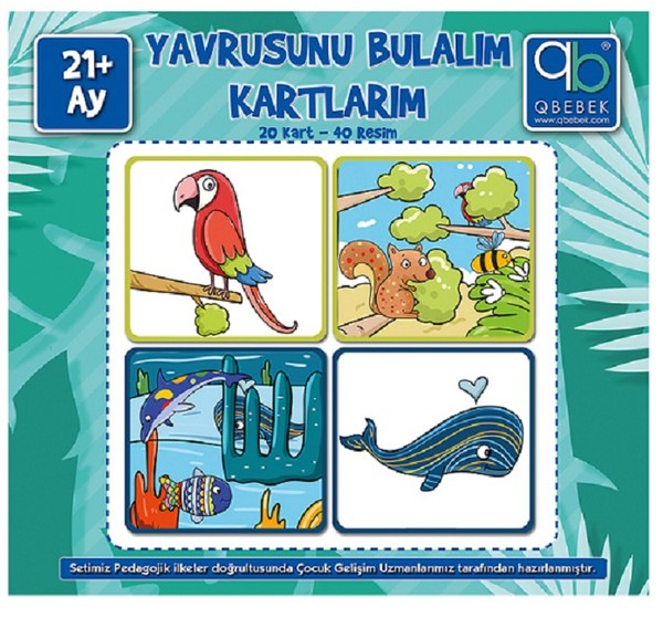 Q Bebek Yavrusunu Bulalım Kartlarım