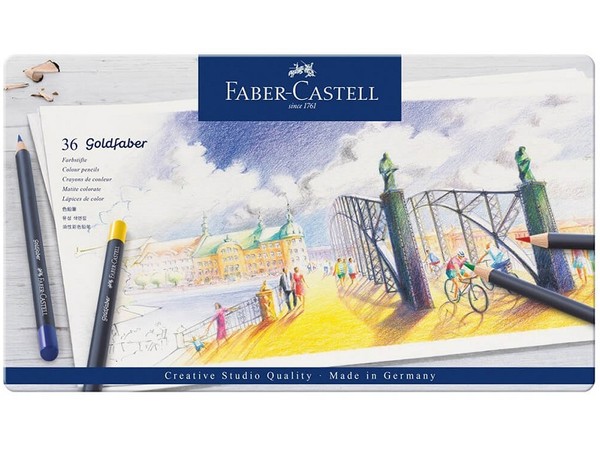 Faber Castell Goldfaber Boya Kalemi 36'lı 114736