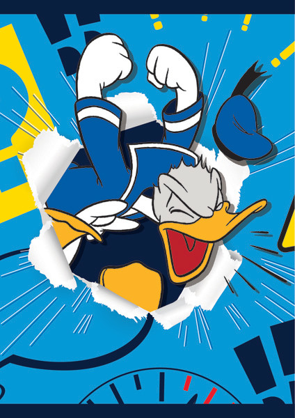 Donald Duck Defter A4 60 Yaprak Çizgili
