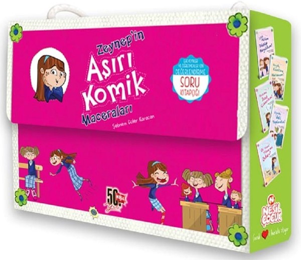 Zeynep'in Aşırı Komik Maceraları-5 Kitap Takım