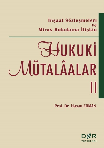 Hukuki Mütalaalar 2