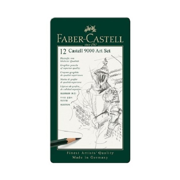 Faber Castell 9000 Dereceli Kalem Art Set (8B-2H) 144