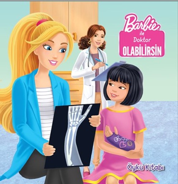 Barbie ile Doktor Olabilirsin-Öykü Kitabı