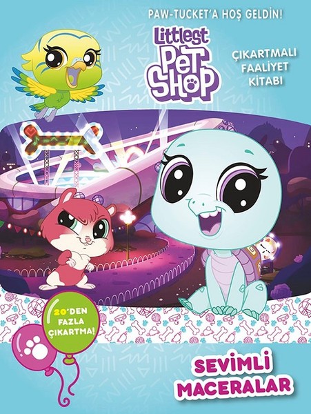 Little Pet Shop-Sevimli Maceralar-Çıkartmalı Faaliyet