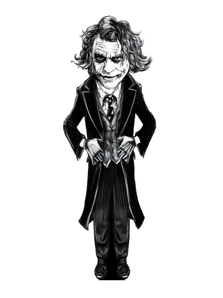 Aylak Adam Hobi Joker Karikatür Ayraç
