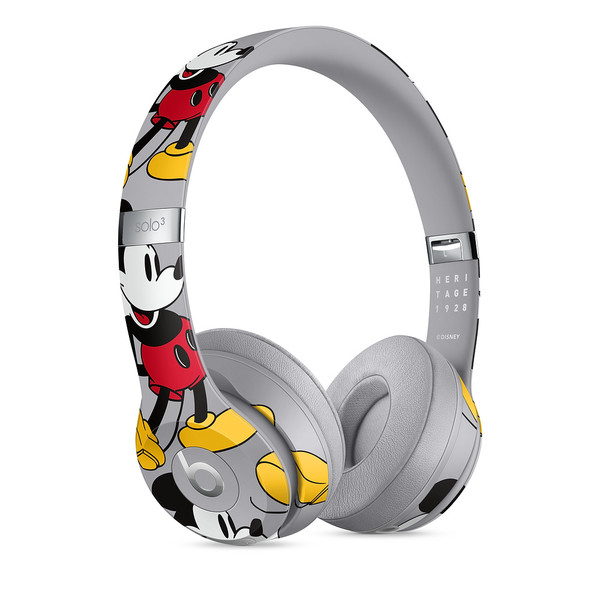 Beats Solo 3 Wireless Headphones Mickey's 90th Anniversary Edition