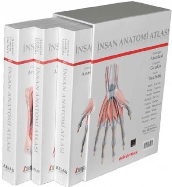 İnsan Anatomisi Atlası-3 Cilt Takım