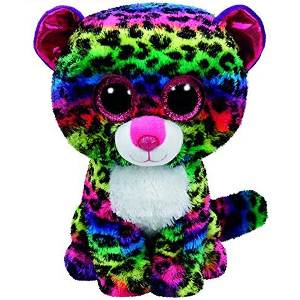 Ty-Pelüş-Dotty-Multicolor Leopard Reg 15 cm