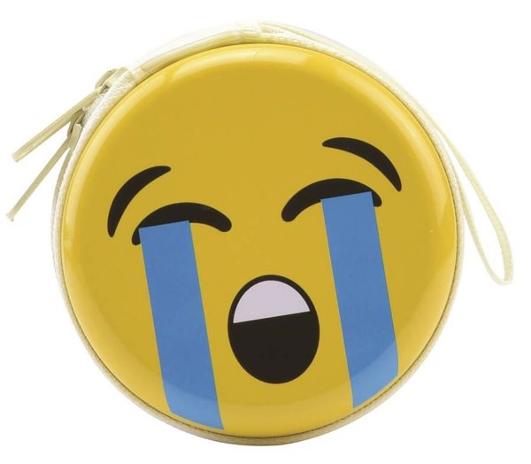 Bohong Mini Fermuarlı Kutu Ağlayan Emoji