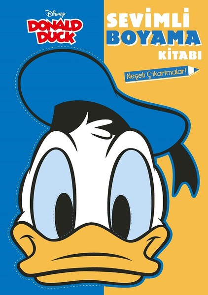 Disney Donald Duck-Sevimli Boyama Kitabı