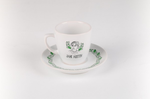 Can Dükkan Jane Austen Kahve Fincanı (Fincan+Tabak)