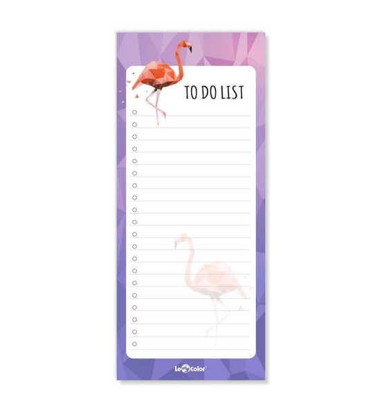 LeColor To Do List Flamingo