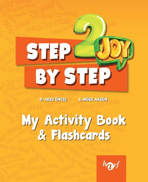Step By Step Joy English 2. Sınıf English My Activity Book and Flashcards