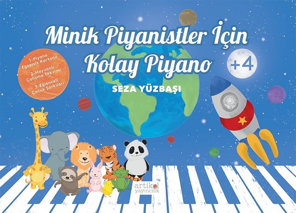 Minik Piyanistler için Kolay Piyano 4+ Yaş