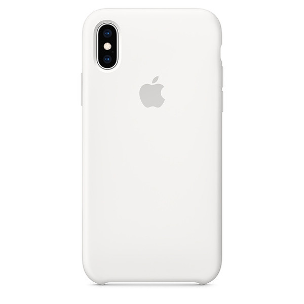 Apple iPhone XS Silicone Case White ZML MRW82ZM/A