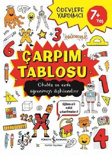 Ödevlere Yardımcı-Çarpım Tablosu 7+ Yaş